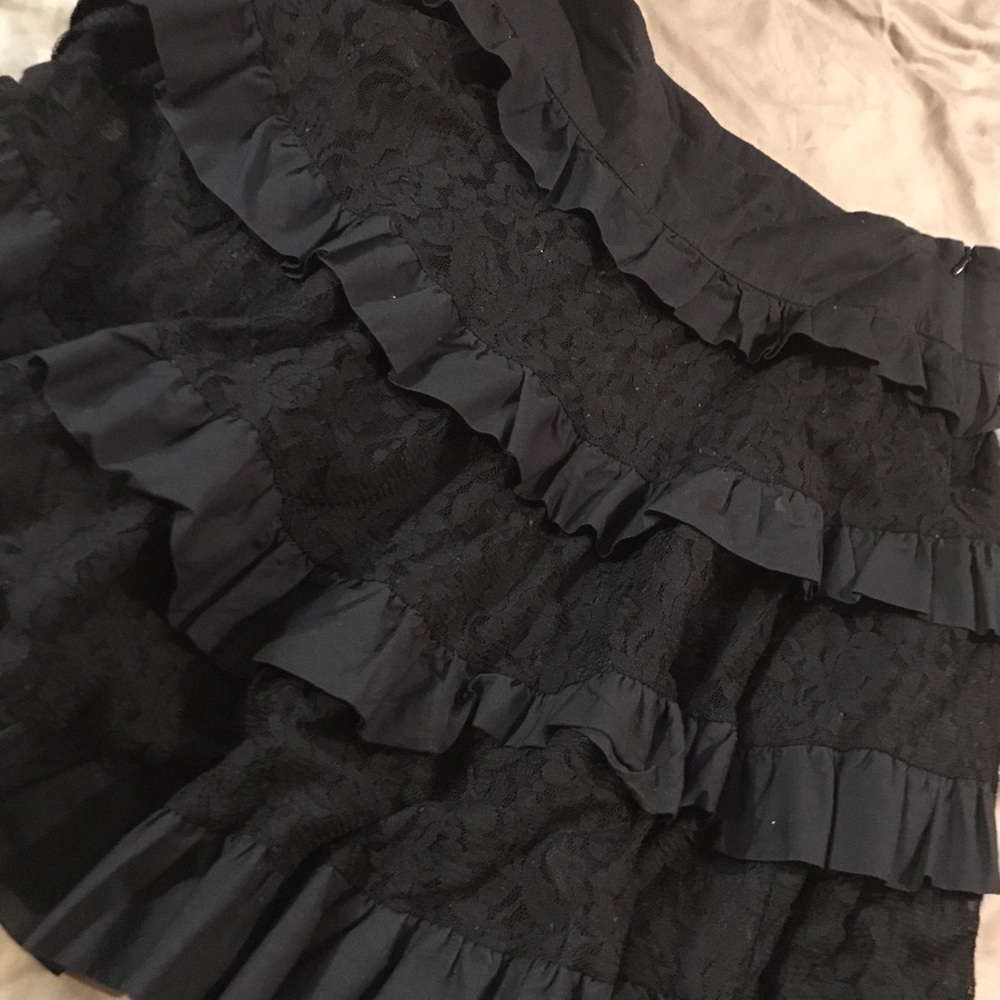 Libertine for Target Lace ruffle skirt